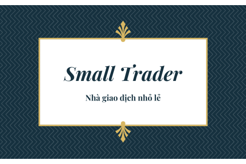 Nhà giao dịch nhỏ lẻ (Small Trader) là gì? Hiểu về các nhà giao dịch nhỏ lẻ