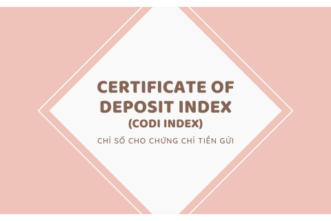 Chỉ số cho chứng chỉ tiền gửi (Certificate Of Deposit Index) là gì?