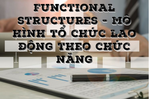 Mô hình tổ chức lao động theo chức năng (Functional structures) trong tổ chức sự kiện là gì?