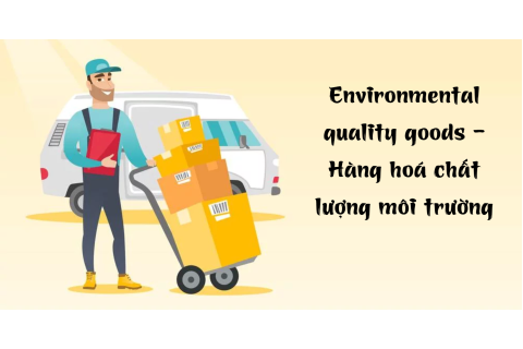 Hàng hoá chất lượng môi trường (Environmental quality goods) là gì?