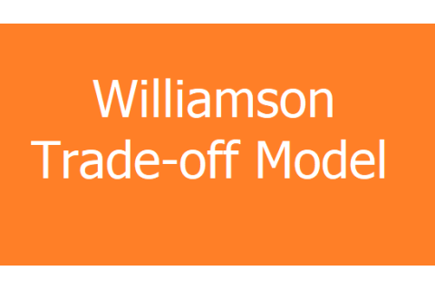 Mô hình đánh đổi Williamson (Williamson trade-off model) là gì? Biểu diễn mô hình