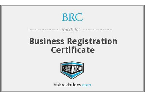 Giấy chứng nhận đăng kí doanh nghiệp (Business Registration Certificate) là gì?