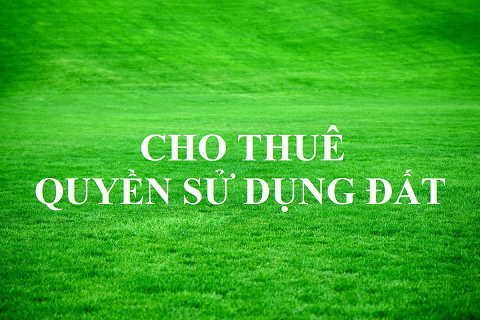 Cho thuê quyền sử dụng đất (Lease of Land Use Right) là gì?