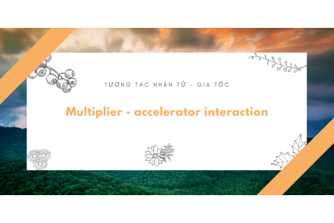 Tương tác nhân tử - gia tốc (Multiplier - accelerator interaction) là gì? Nội dung liên quan