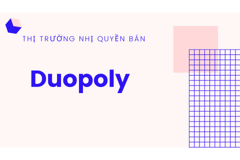 Thị trường nhị quyền bán (Duopoly) là gì? Các dạng chủ yếu của mô hình thị trường nhị quyền bán