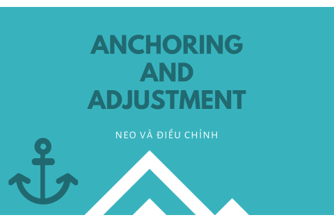 Neo và điều chỉnh (Anchoring and adjustment) trong kinh tế học là gì? Các nội dung liên quan