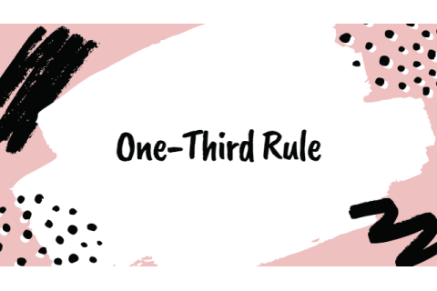 Qui tắc một phần ba (One-Third Rule) là gì? Qui tắc một phần ba và mức sống