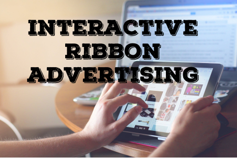 Quảng cáo kiểu dải băng tương tác (Interactive ribbon advertising) là gì?