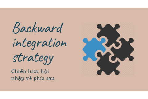 Chiến lược hội nhập về phía sau (Backward integration strategy) là gì?