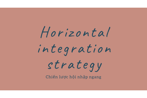 Chiến lược hội nhập ngang (Horizontal integration strategy) là gì?