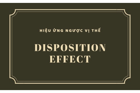 Hiệu ứng ngược vị thế (Disposition Effect) là gì?