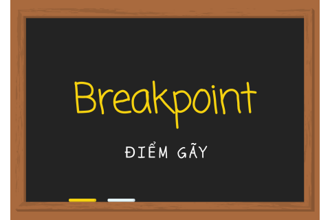 Điểm gãy (Breakpoint) của đường chi phí sử dụng vốn cận biên là gì?