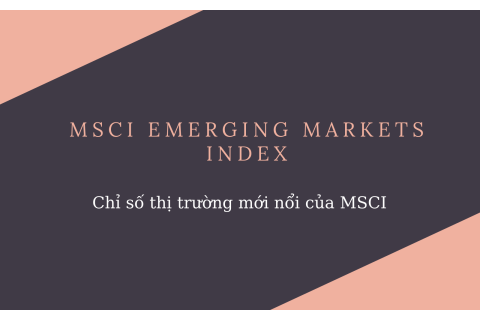 Chỉ số thị trường mới nổi của MSCI (MSCI Emerging Markets Index) là gì?