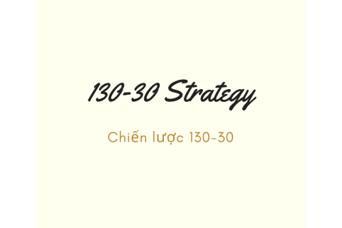 Chiến lược 130-30 (130-30 Strategy) là gì? Nội dung về chiến lược 130-30