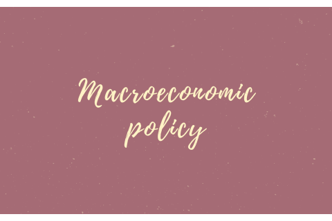 Chính sách kinh tế vĩ mô (Macroeconomic policy) là gì?