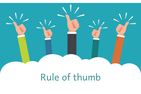 Qui tắc may rủi (Rule of thumb) là gì? Ý nghĩa của nguyên tắc may rủi