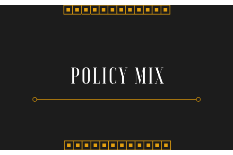 Sự pha trộn chính sách (Policy Mix) là gì?