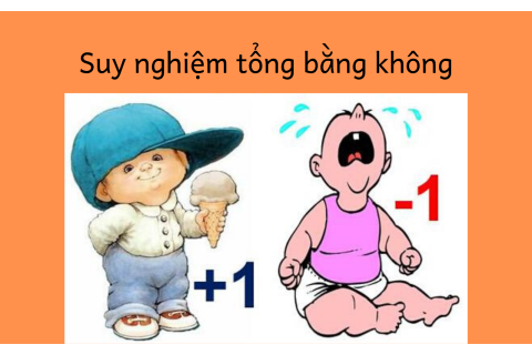 Suy nghiệm tổng bằng không (Zero-Sum heuristic) là gì?