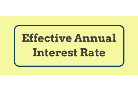 Lãi suất thực hưởng (Effective Annual Interest Rate) là gì?