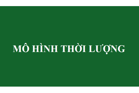 Mô hình thời lượng (The Duration Model) là gì?