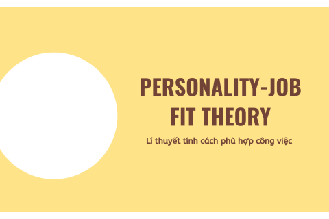 Lí thuyết tính cách phù hợp công việc (Personality-Job Fit Theory) là gì?