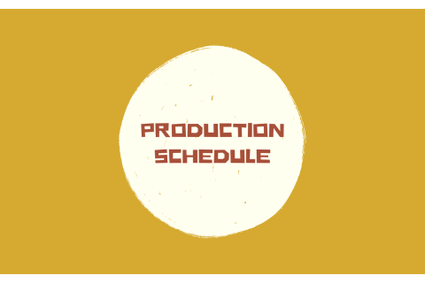 Lịch trình sản xuất (Production schedule) là gì?