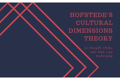 Lí thuyết chiều văn hóa của Hofstede (Hofstede's Cultural Dimensions Theory) là gì?