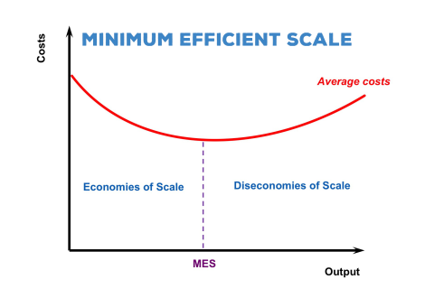 Qui mô hiệu quả tối thiểu (Minimum Efficient Scale - MES) là gì? Ví dụ trong thực tế