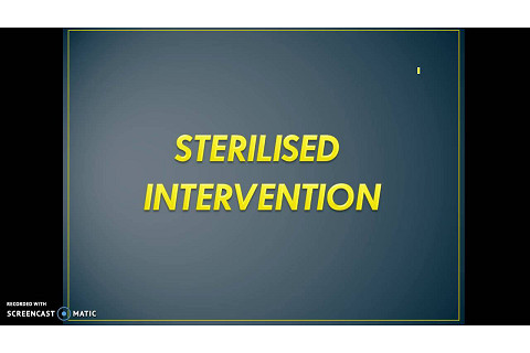 Can thiệp có trung hòa (Sterilized Intervention) là gì? Những đặc điểm cần lưu ý