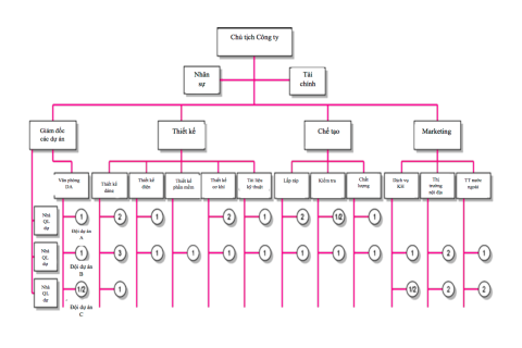 Cơ cấu tổ chức dự án dạng ma trận (Matrix project organizational structure) là gì? Ưu và nhược điểm