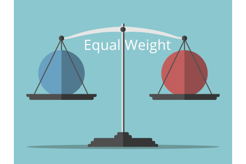 Tỉ trọng đều (Equal Weight) là gì? Hiệu suất của chỉ số tỉ trọng đều